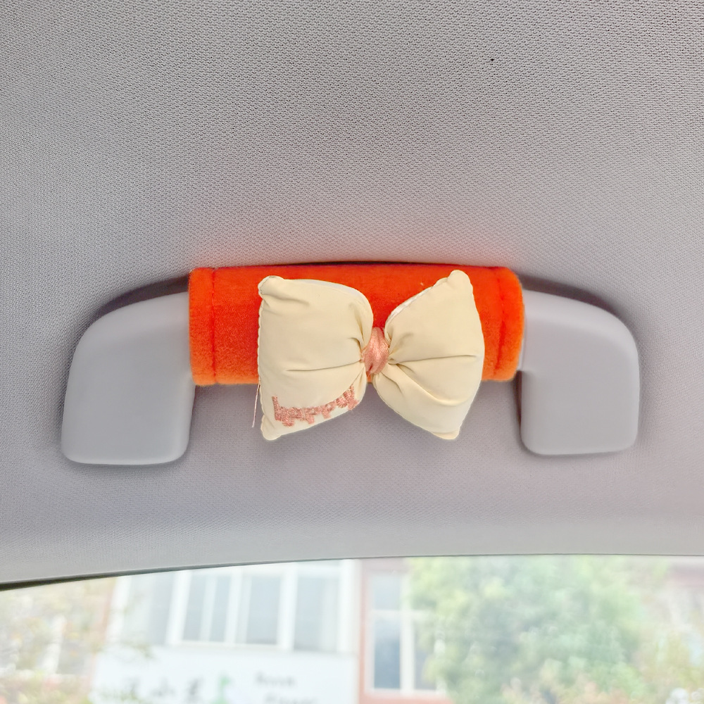 Nuevo arco de automóvil mango de automóvil masculino y femenino universal mango de puerta interior cubierta guante de techo