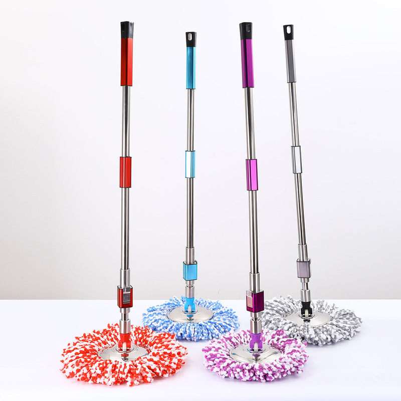 New Space Aluminum Handle Blue Rod Lazy Haoshen Drag Magic Replacement Mop Universal Mop Accessories New Space Aluminum Handle Blue Rod Lazy Haoshen Drag Magic Replacement Mop Universal Mop Accessories