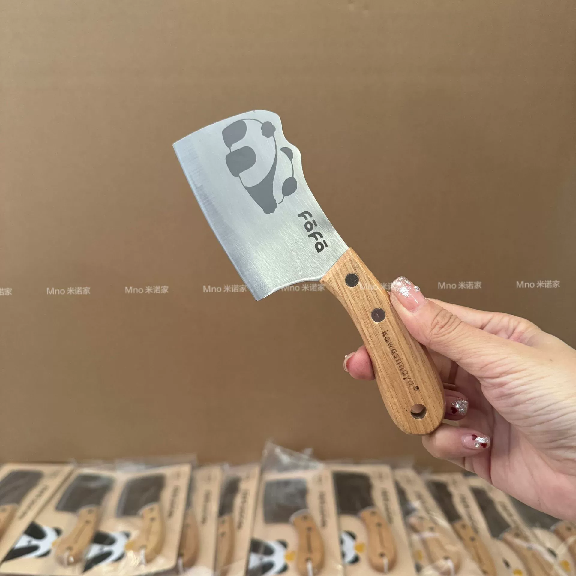 米诺家 Small children's pocket knife for supplementary food for home use