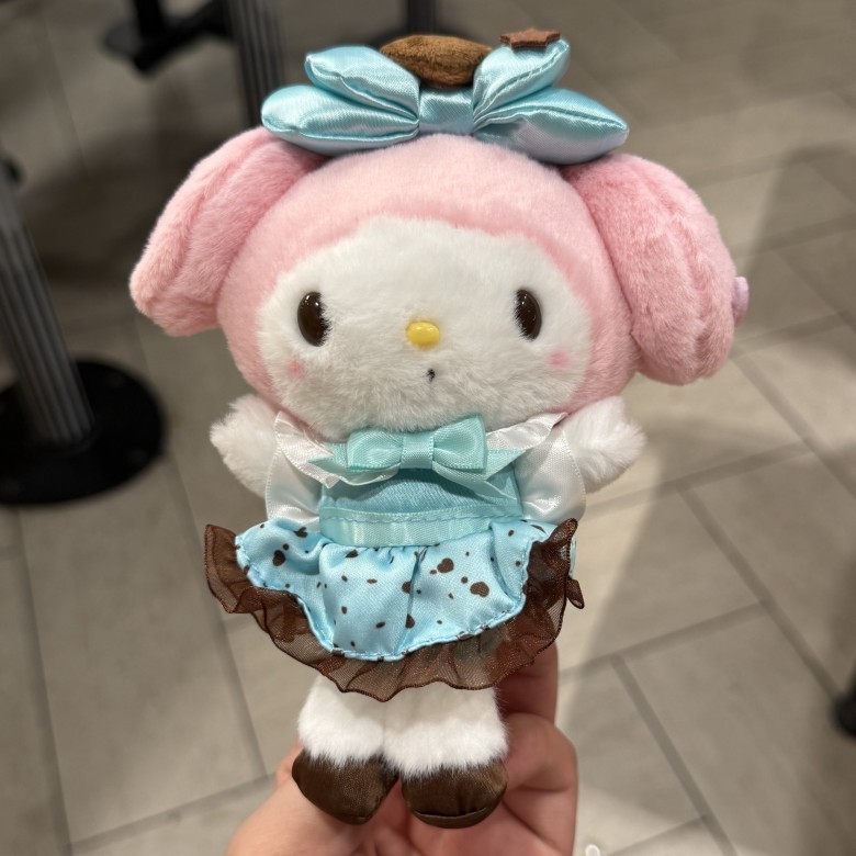美乐蒂小麦云薄荷巧克力系列库洛米毛绒公仔少女心挂件挂饰|undefined