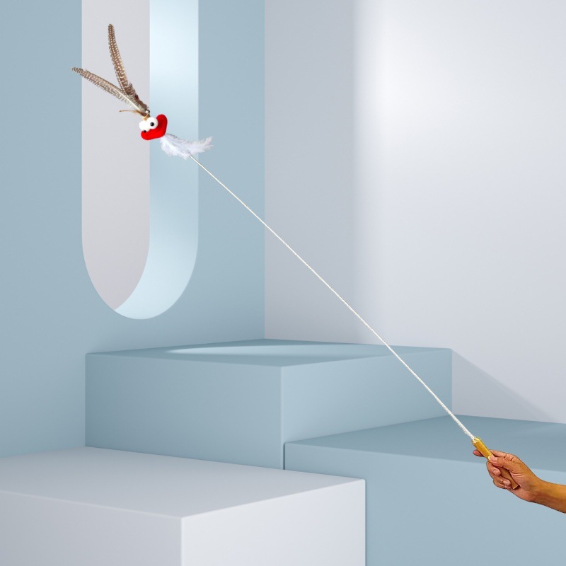 긴 막대 인디언 큰 입 괴물 (접이식 불가)