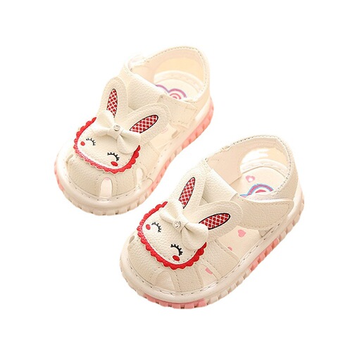  summer baby shoes sandals princess shoes soft sole toddler shoes children's sandals embroidered baby girl shoes 0-2 years old