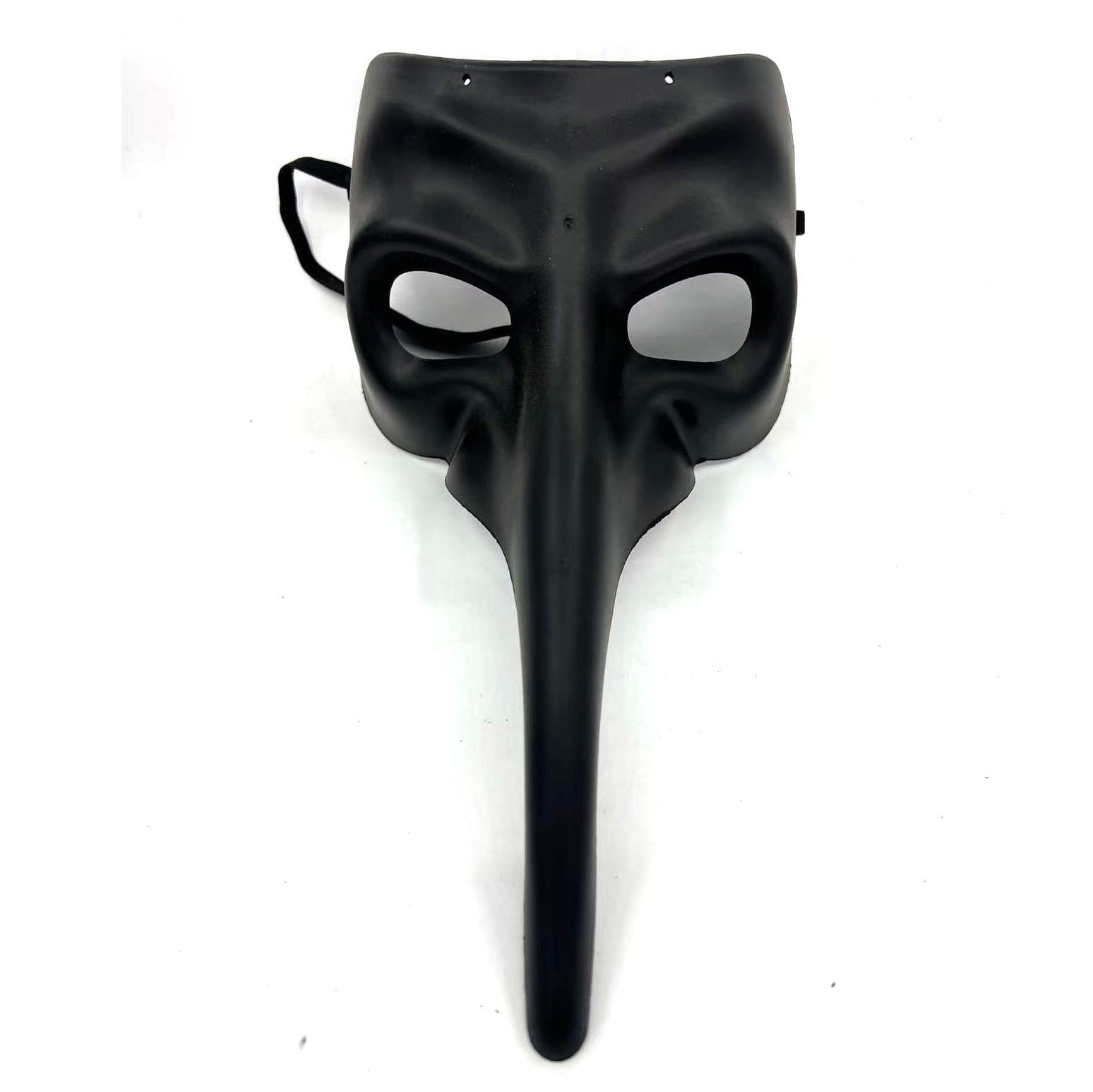 Máscara de mascarada del médico de pico de pájaro de Halloween Festival de fantasmas de Halloween Carnaval Roma Máscara de cabeza plana