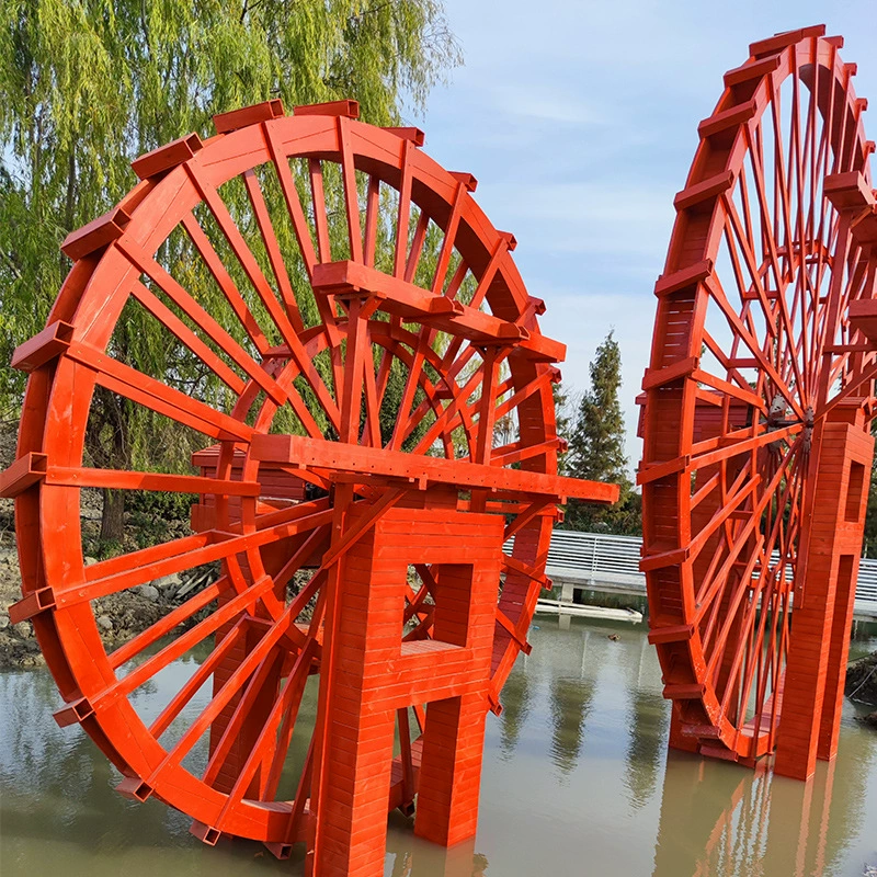 Открытый электрический вращающийся водяной грузовик завод прямых продаж профессиональный деревянный антикоррозийный деревянный киль