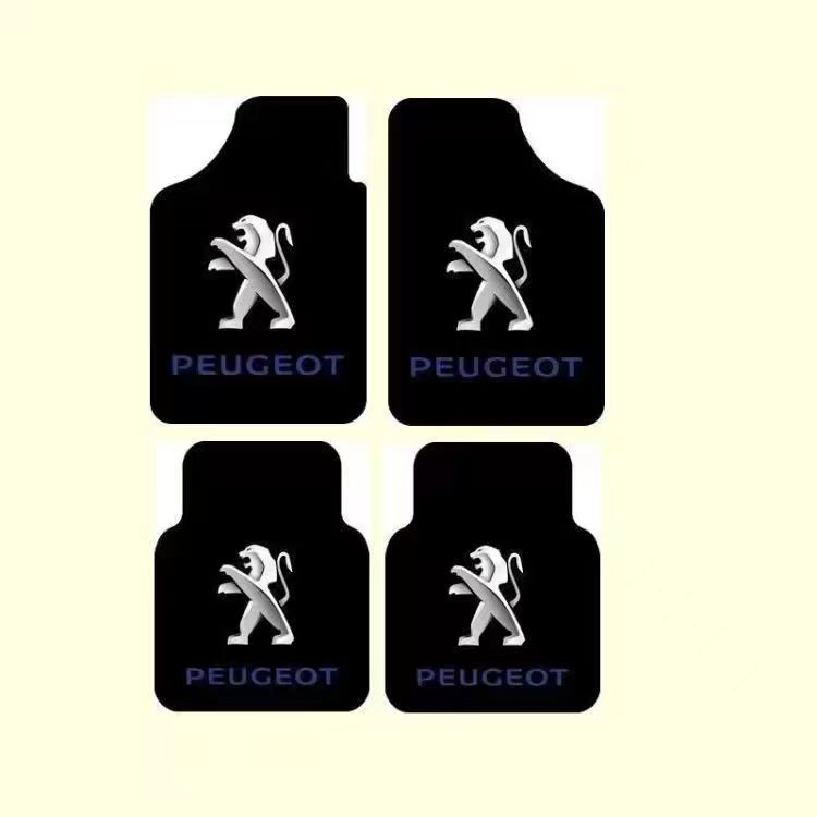 Transfronterizo de pie de coche GM alfombra antideslizante desgaste alfombra pie Mat cristal terciopelo coche pie Mat anti-sucio mat