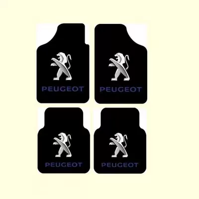 Avtomobil döşəmə paspasları — Wear-Resistant Carpet-Style Foot Mats, Crystal - flag-four-piece-set-for-the-whole-car-hot-sale