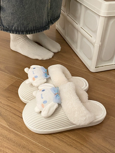 White [removable and washable] cinnamon dog 2404
