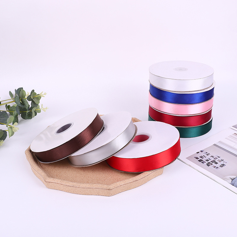 涤纶带 厂家直营 色丁织带 加密带 婚庆装饰彩带 家纺家饰织带