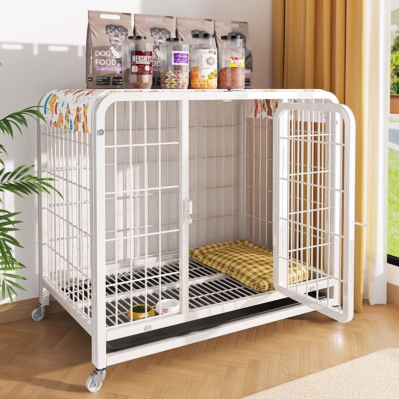 狗笼子大中型小型犬加粗室内分离带厕所柯基泰迪金毛边牧宠物别墅