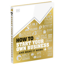 精装创业百科英文原版书DK How to Start Your Own Business经济