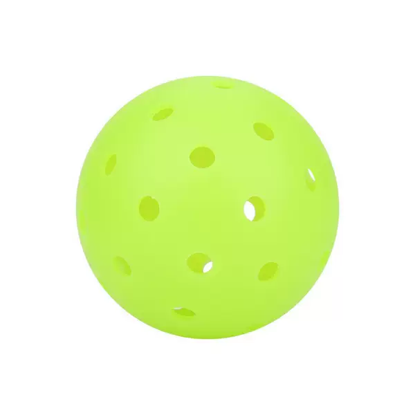 Pickleball outdoor standard match ball, 40-hole molded ball, fluorescent