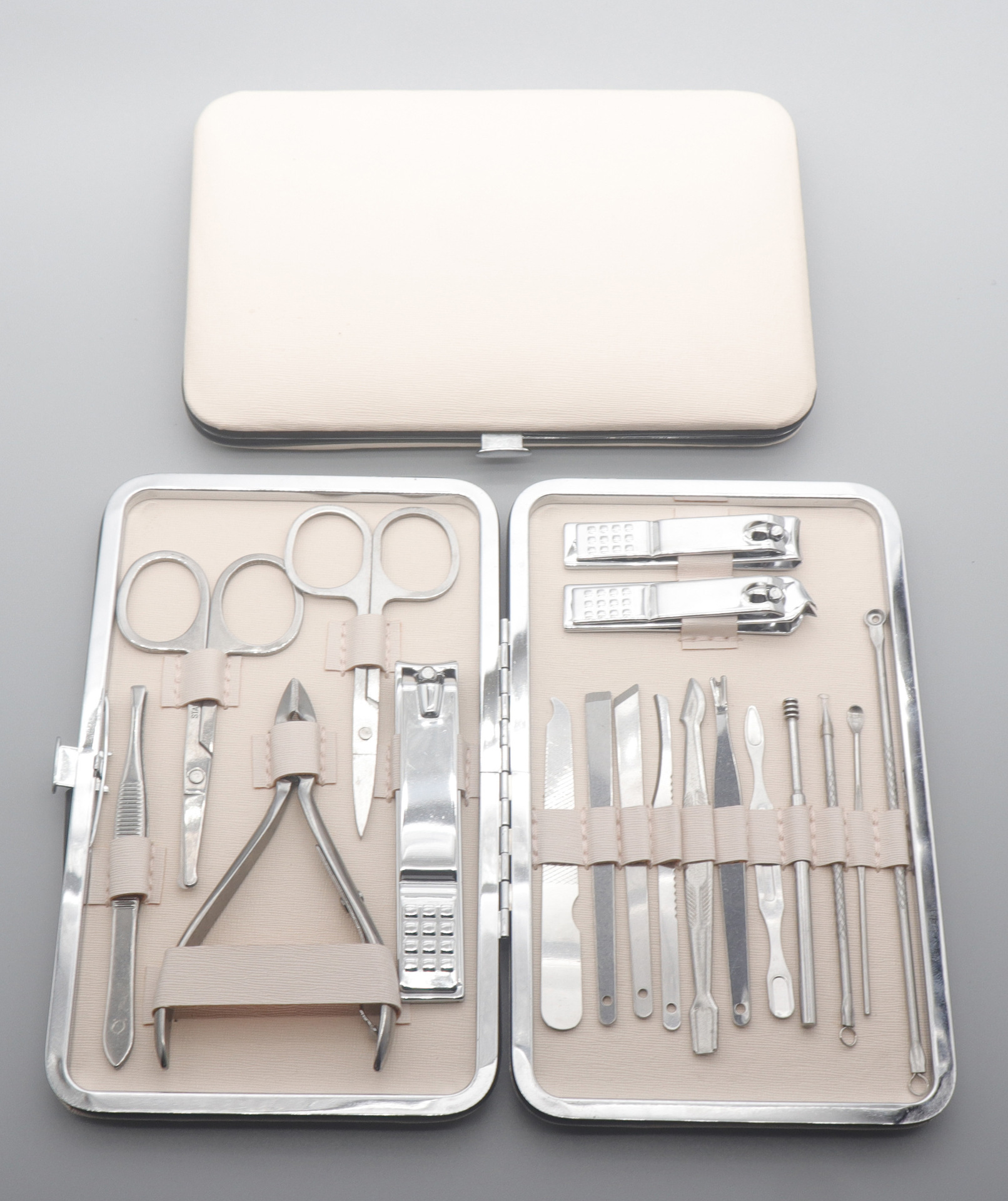 Set completo de manicura y pedicura, incluye cortaúñas y herramientas de belleza, práctico para uso doméstico y profesional