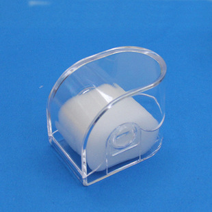 Watch packaging box in stock wholesale transparent plastic box watch box square pillow box with hanging hole