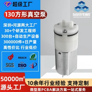 工厂定制130隔膜美容仪器吸黑头气泵成人玩具微型真空泵