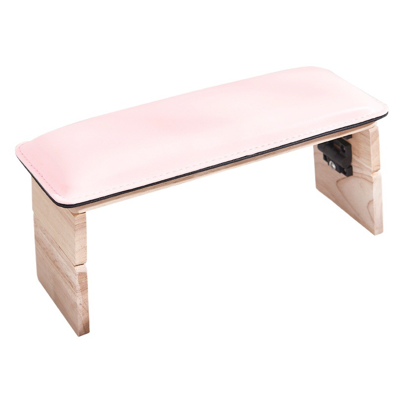 New Leather Nail Art Hand Pillow Double Folding Three-height Practical Log High and Low Nail Art Shop Tools