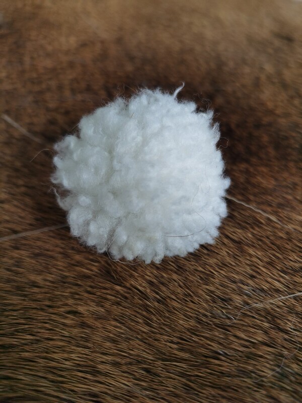绵羊皮毛球结实耐用逗猫玩具diy材料6cm|undefined