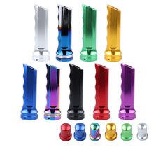 跨境热销 汽车改装手刹柄套 通用铝合金手刹 MOMO手刹柄改装套