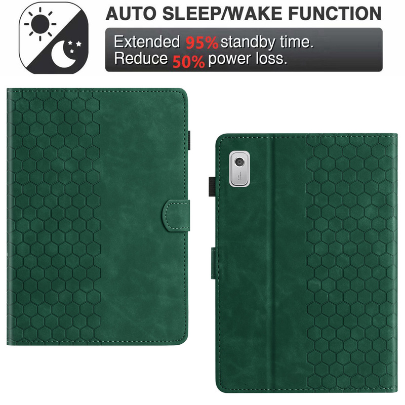 Suitable for Amazon Paperwhite12Th E-Book Case Hd8 2024 Skin-Like Matte Football Pattern Stand