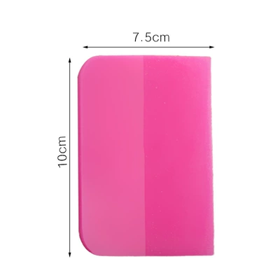 concave and convex surface drainage – Car cleaning tools - medium-pink-beef-tendon-scraper-1075cm