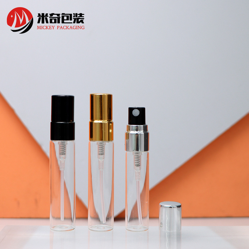 5ml~6ml喷雾小样品透明玻璃香水瓶原液精华分装瓶乳液瓶精华液