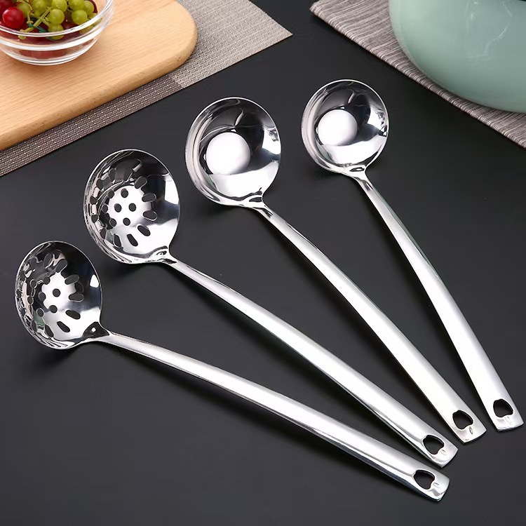 Acero inoxidable cucharas de cocina