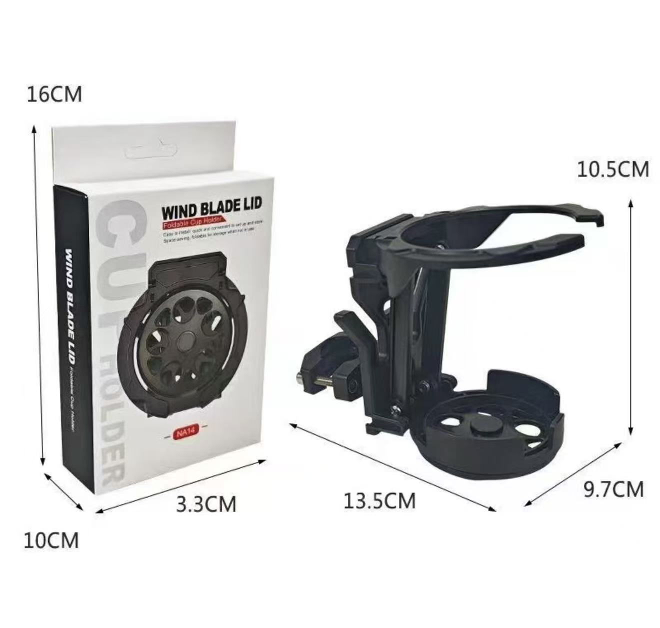 Car-mounted cup holder for air conditioning vent, multifunctional portable fixed bracket for drinks and tea cups, cross-border