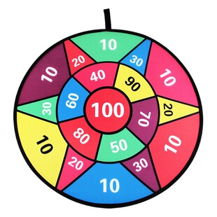 Children's ball toy sticky ball dart board throwing throwing ball folding dart target parent-child interactive sticky ball target