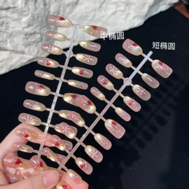 甲片/穿戴甲;美甲贴