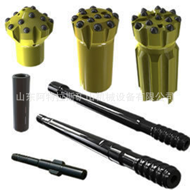 山东厂家直供三山台车钻杆T45-1525  螺纹连接快接钎杆种类多