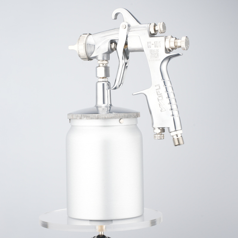 Transfronteriza personalizada W-101S pistola de pulverización neumática 1.3 / 1.5mm alta atomización 600ml botella de pulverización pistola de pintura