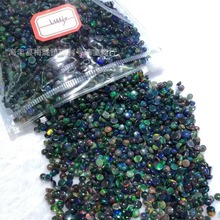 厂家批发 天然七彩炫彩黑欧泊裸石配饰 DIY各种用百搭 瑞利号珠宝