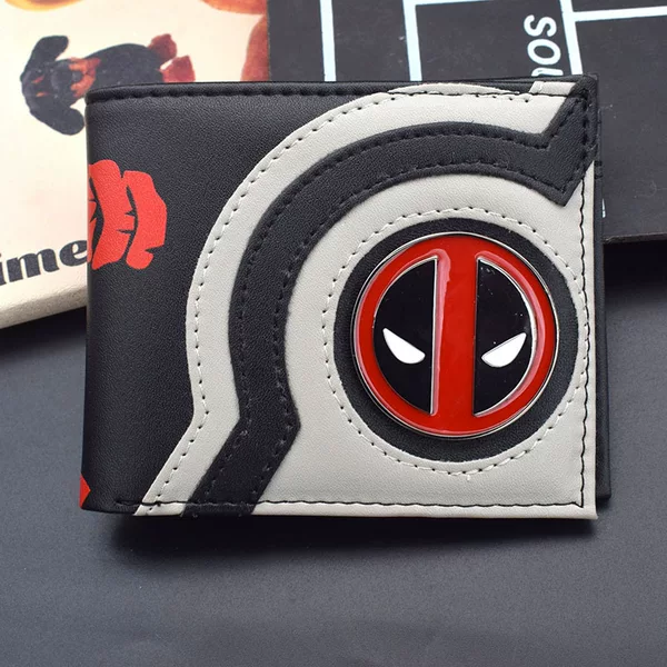 24 Foreign Trade recommend European and American Film and Television Peripheral Film Deadpool 3 Men's Wallet Hardware Multi-card Wallet