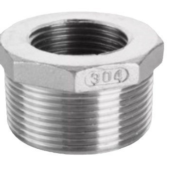 厂家直营不锈钢304六角补芯  316内外丝直通 六角内外丝 变径接头