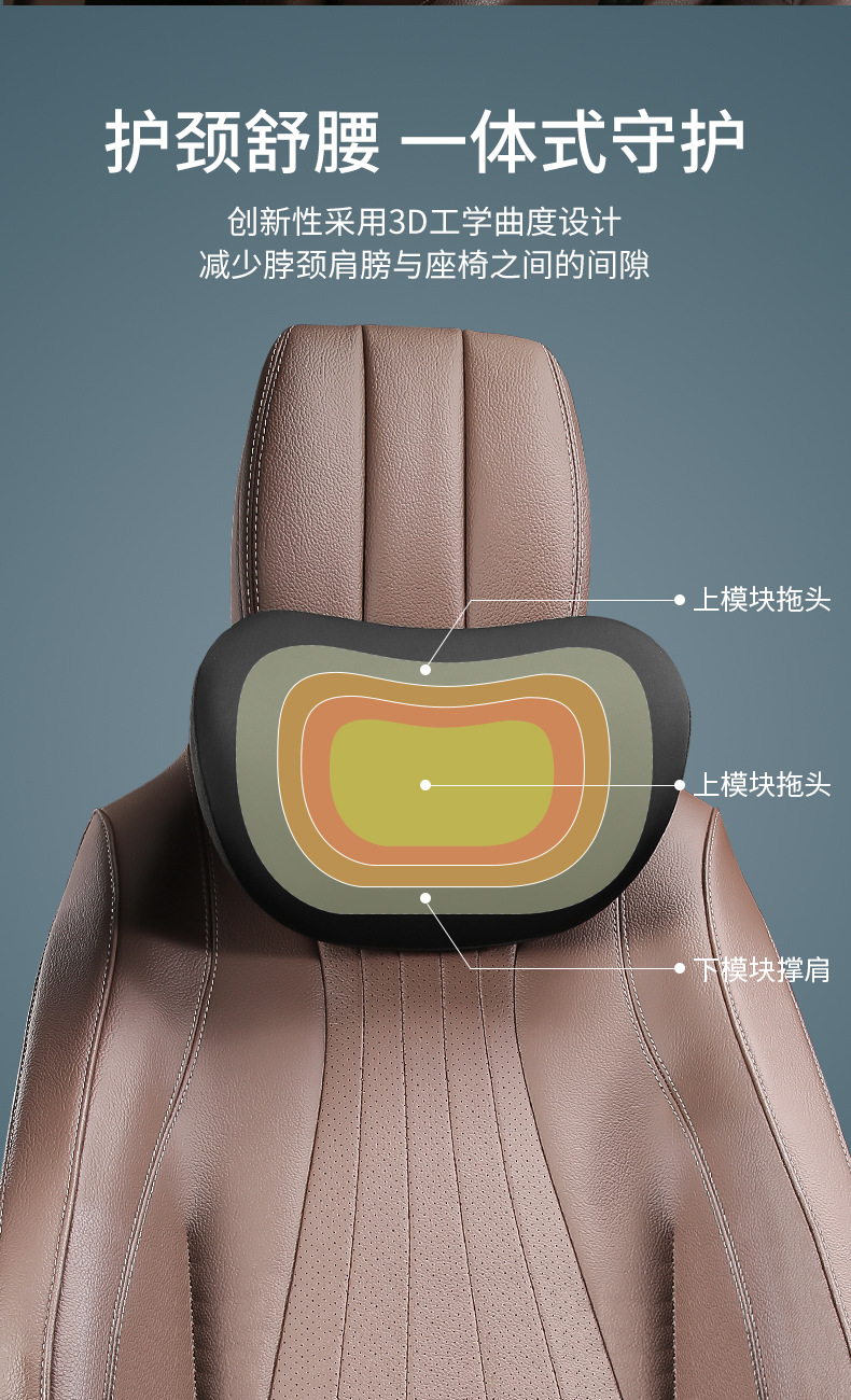 Suitable for Car Seat Cushion Lumbar Seat Cover Winter New Simple Style Autumn and Winter Warm All-Season Universal Seat Cushion Cover