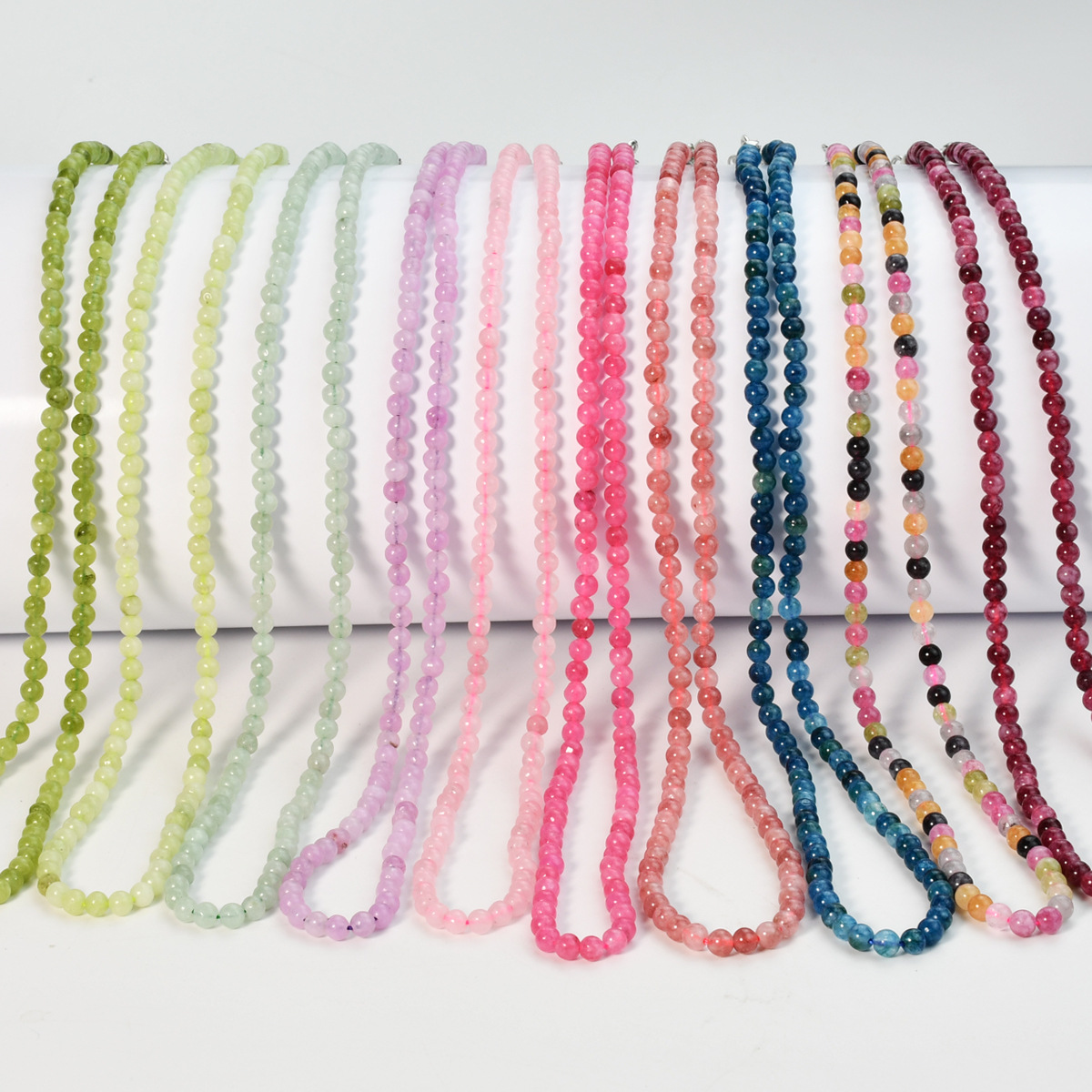 Style Simple Géométrique La Pierre Naturelle Collier En Masse display picture 5