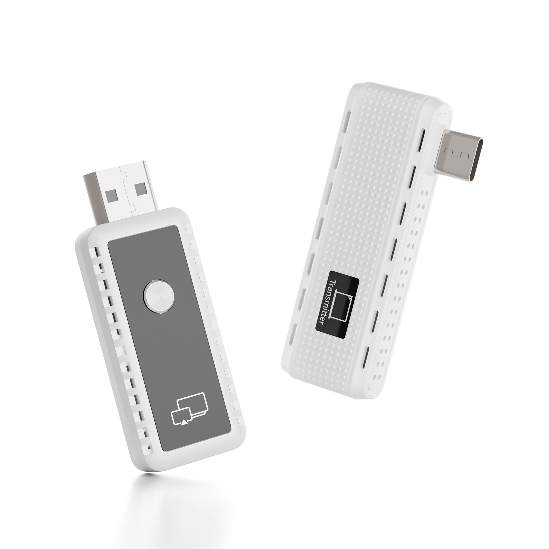 USB-C无线hdmi发射器和接收器50米即插即用会议hdmi无线延长器