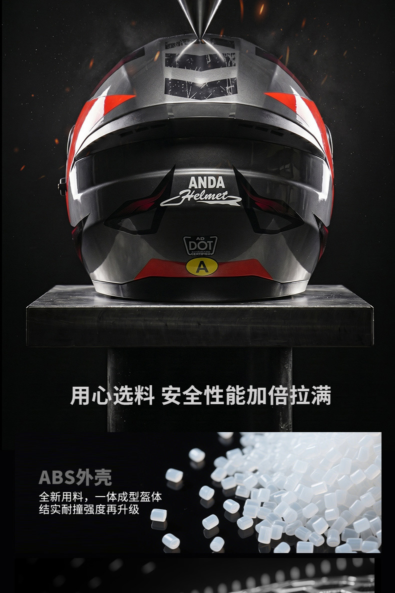 Ad Electric Motorcycle Helmet 3C Certified Men's and Women's Motorcycle Riding Half Helmet Breathable All-Season Safety Helmet