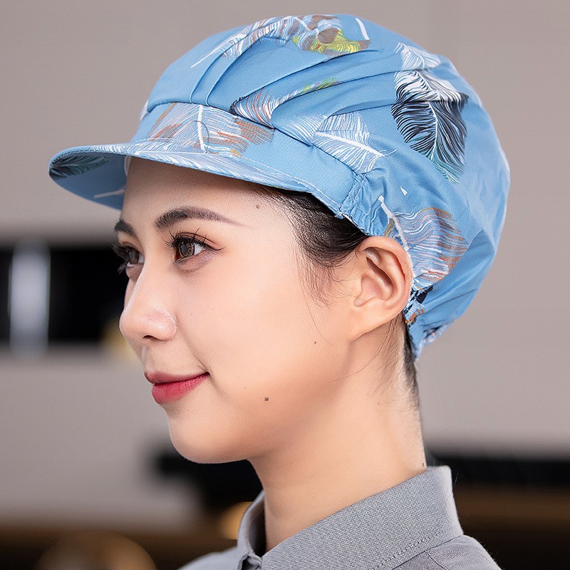 Comedor Comedor Cooker Sombrero de malla especial para cocina trasera femenina Fábrica de alimentos transpirable Taller de trabajo Sombrero de fábrica al por mayor