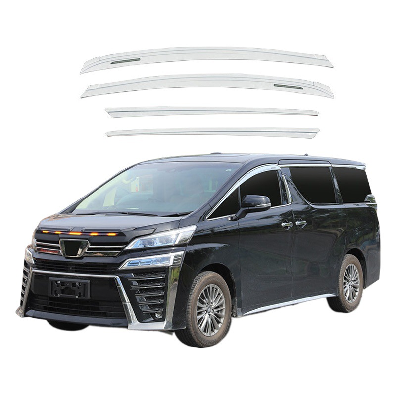 Tenxinrui es adecuado para Toyota elfawilfa lluvia ventana lluvia ceja lluvia escudo accesorios del exterior del coche