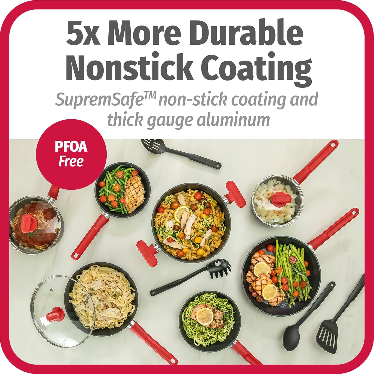 Minería en caliente transfronteriza arroz de arroz de piedra antiadherente olla de regalo olla de cocina de aleación de aluminio general conjunto de olla al por mayor