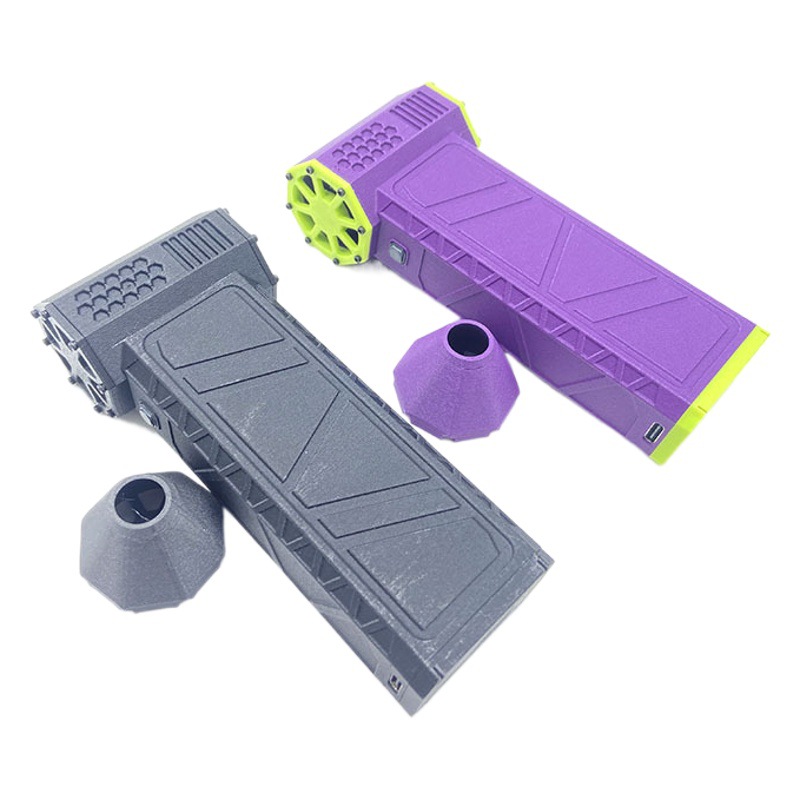 Nuevo Turbo Booster ventilador violento 110000 a DIY violenta pequeña pistola de aire 3D impresión eliminación polvo camping