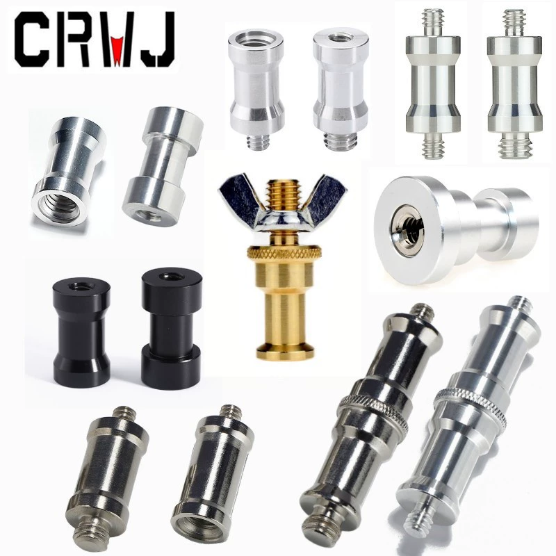 Тройной стенд для студийных аксессуаров 1/4 к 3/8 метрического M6M8 адаптер вспышка кронштейн камеры винт