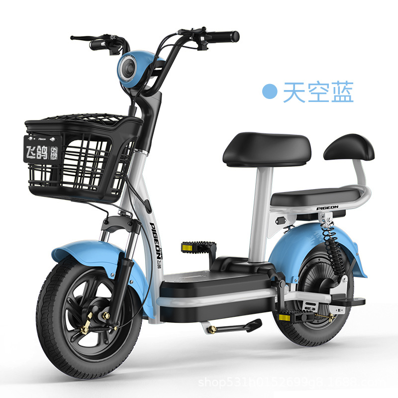 Flying Pigeon nueva bicicleta eléctrica estándar nacional, vehículo eléctrico simple puede ser certificado como regalo de actividad, vehículo eléctrico sin envío