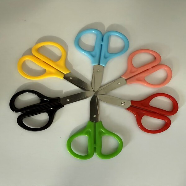 Children's small safe scissors stainless steel