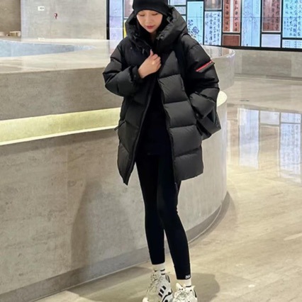 雅家新款红标加厚短中长款白鸭绒时尚保暖