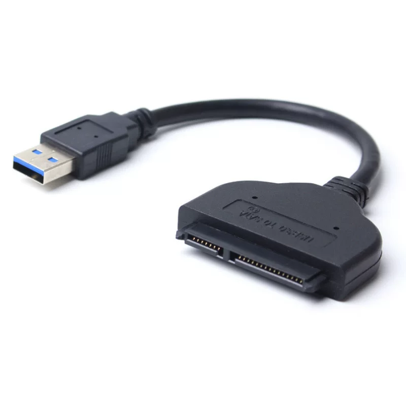 Кабель данных для SATA 2.5" HDD 0.2 м, адаптер-кабель USB3.0 TO SATA+15P Easy Drive