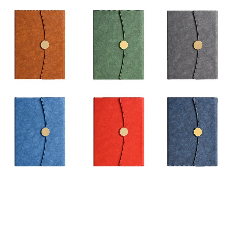 Cuaderno de negocios transfronterizos caja de regalo personalizada logotipo impreso foldable cuaderno de mano entrega mundial rápida portátil