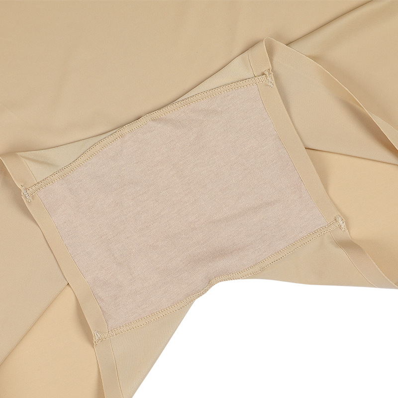 Europa y América más el tamaño sexy leggings de una sola pieza sin costuras sensación desnuda delgada ropa interior de seguridad de las mujeres no curling