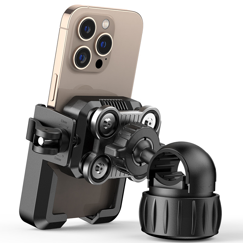 クロスボーダーの新型電気自動車の携帯電話のスタンドはオートバイの自転車を衝撃します。