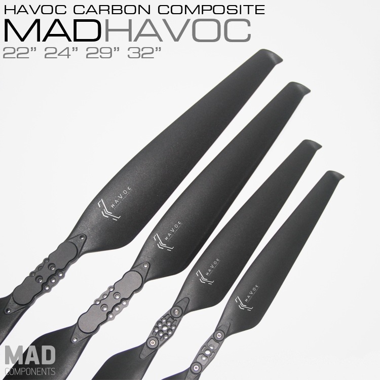 MAD/多旋翼无人机碳塑折叠桨 DJI MAD 22寸 24寸 29寸 32寸螺旋桨